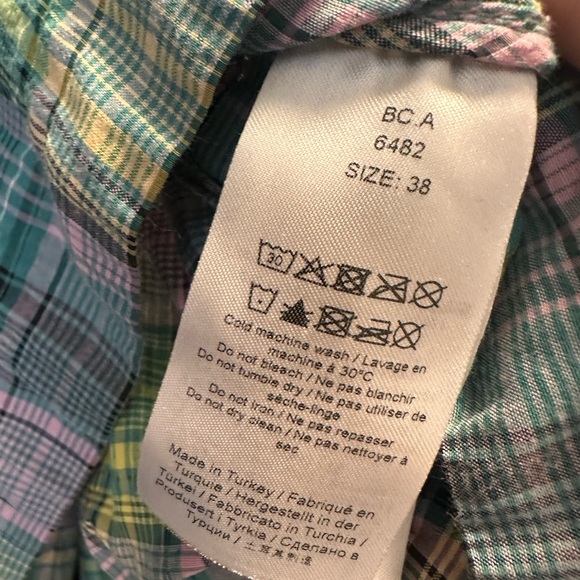 Plaid Puff Sleeve Smocked Top - Picture 6 of 6